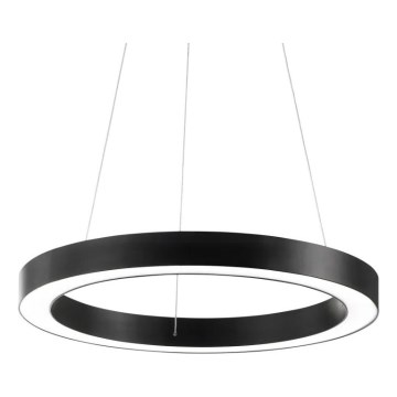 Ideal Lux - LED Lustr na lanku ORACLE LED/33W/230V 3000K pr. 60 cm CRI 90 černá
