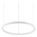 Ideal Lux - LED Lustr na lanku ORACLE SLIM LED/29W/230V 2700K pr. 50 cm bílá