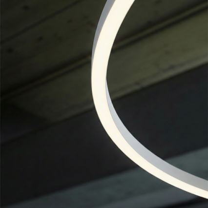 Ideal Lux - LED Lustr na lanku ORACLE SLIM LED/29W/230V 3000K CRI 90 pr. 50 cm bílá