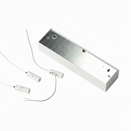 Ideal Lux - LED Lustr na lanku ORACLE SLIM LED/29W/230V 4000K CRI 90 pr. 50 cm bílá