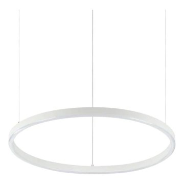 Ideal Lux - LED Lustr na lanku ORACLE SLIM LED/32W/230V 3000K pr. 50 cm bílá