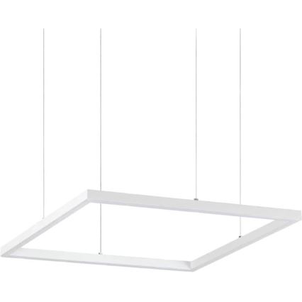 Ideal Lux - LED Lustr na lanku ORACLE SLIM LED/33W/230V 3000K 50x50 cm bílá