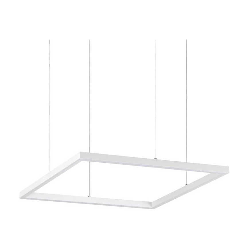 Ideal Lux - LED Lustr na lanku ORACLE SLIM LED/33W/230V 3000K 50x50 cm bílá