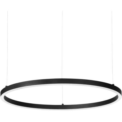 Ideal Lux - LED Lustr na lanku ORACLE SLIM LED/37W/230V 2700K pr. 70,5 cm černá