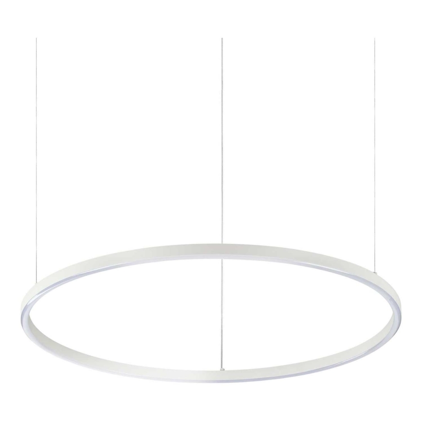 Ideal Lux - LED Lustr na lanku ORACLE SLIM LED/37W/230V 3000K CRI 90 pr. 70 cm bílá