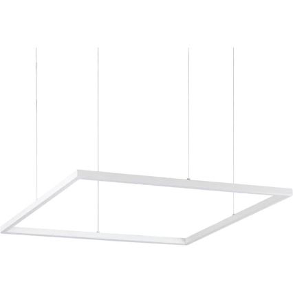 Ideal Lux - LED Lustr na lanku ORACLE SLIM LED/41W/230V 3000K 70x70 cm bílá