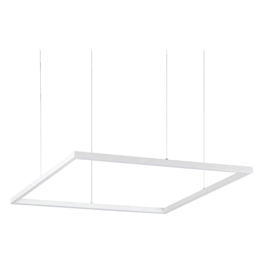 Ideal Lux - LED Lustr na lanku ORACLE SLIM LED/44W/230V 3000K CRI 90 70x70 cm bílá