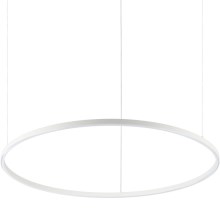 Ideal Lux - LED Lustr na lanku ORACLE SLIM LED/55W/230V pr. 90 cm bílá