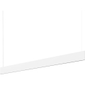 Ideal Lux - LED Lustr na lanku STEEL LED/24W/230V 3000K CRI 90 120 cm bílá