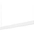 Ideal Lux - LED Lustr na lanku STEEL LED/24W/230V 3000K CRI 90 120 cm bílá