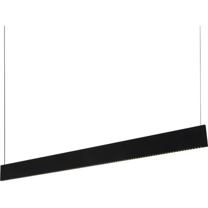 Ideal Lux - LED Lustr na lanku STEEL LED/24W/230V 3000K CRI 90 120 cm černá