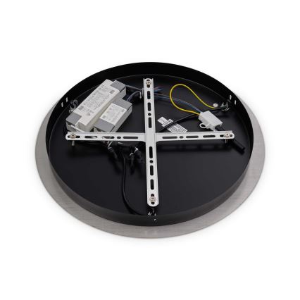 Ideal Lux - LED Lustr na lanku UMILE LED/55W/230V pr. 60 cm CRI 90 mosaz/bílá