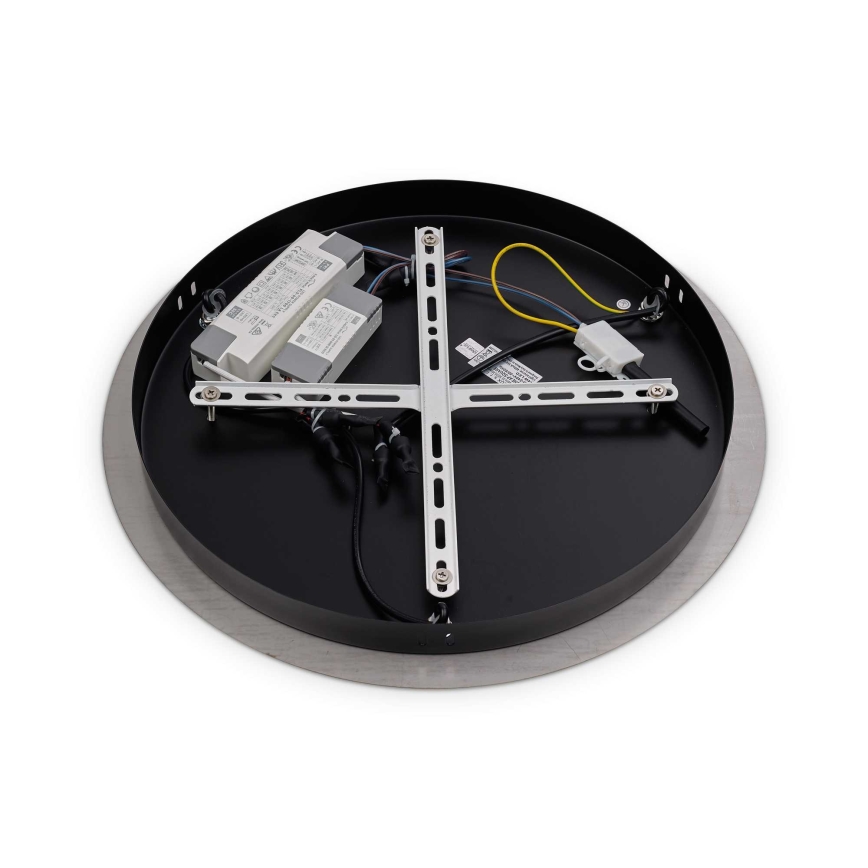 Ideal Lux - LED Lustr na lanku UMILE LED/55W/230V pr. 60 cm CRI 90 mosaz/bílá