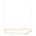 Ideal Lux - LED Lustr na lanku WAVES LED/54W/230V CRI 90 mosaz