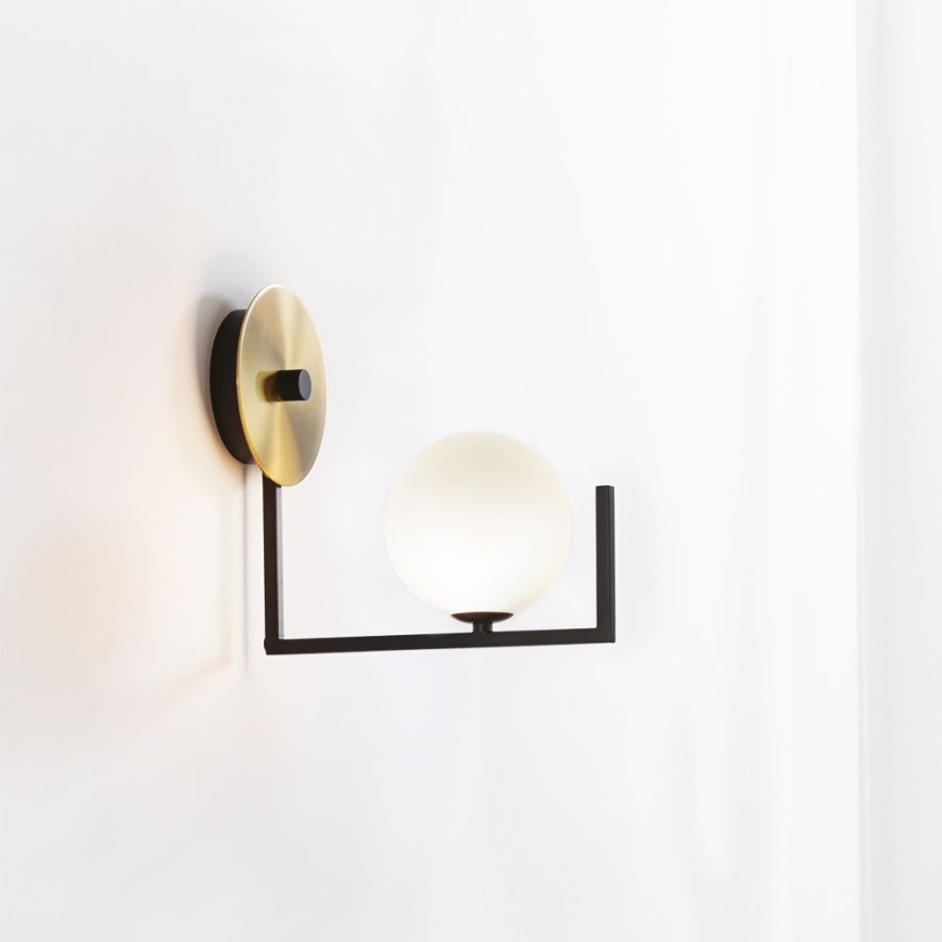 Ideal Lux - LED Nástěnná lampa BIRDS 1xG9/3W/230V černá/zlatá