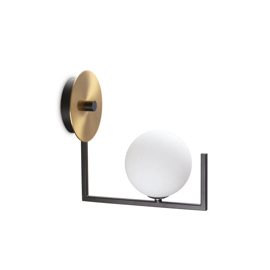 Ideal Lux - LED Nástěnná lampa BIRDS 1xG9/3W/230V černá/zlatá