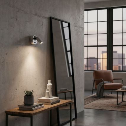 Ideal Lux - LED Nástěnné bodové svítidlo BEAN LED/3W/230V CRI 90 lesklý chrom