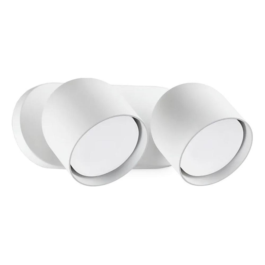 Ideal Lux - LED Nástěnné bodové svítidlo DODO 2xGX53/9W/230V bílá