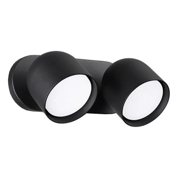 Ideal Lux - LED Nástěnné bodové svítidlo DODO 2xGX53/9W/230V černá