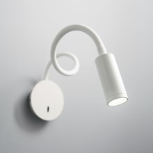Ideal Lux - LED Nástěnné bodové svítidlo FOCUS LED/3,5W/230V CRI 90 bílá