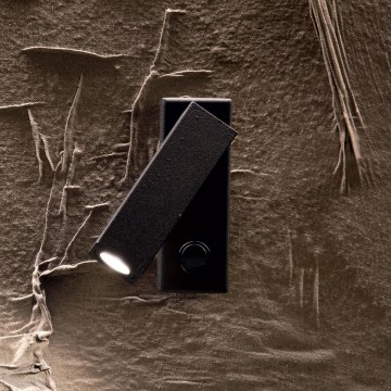 Ideal Lux - LED Nástěnné bodové svítidlo PAGE LED/3W/230V CRI 90 černá