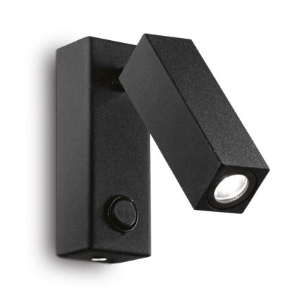 Ideal Lux - LED Nástěnné bodové svítidlo PAGE LED/3W/230V CRI 90 černá