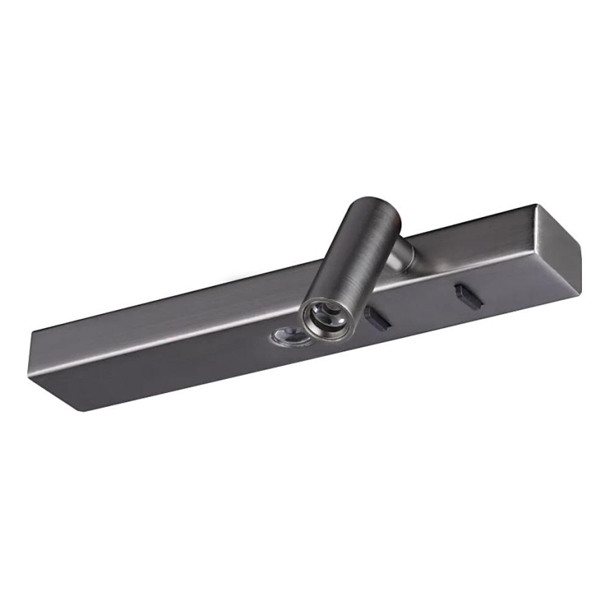 Ideal Lux - LED Nástěnné svítidlo BONNE 2xLED/6,5W/230V CRI 90 lesklý chrom