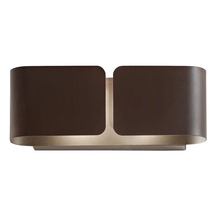 Ideal Lux - LED Nástěnné svítidlo CLIP 2xG9/3W/230V hnědá