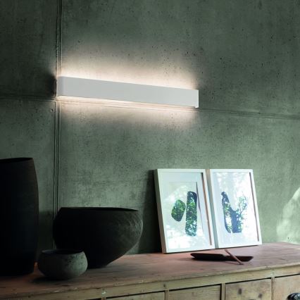 Ideal Lux - LED Nástěnné svítidlo DELTA LED/30W/230V 4000K 83 cm CRI 90 bílá