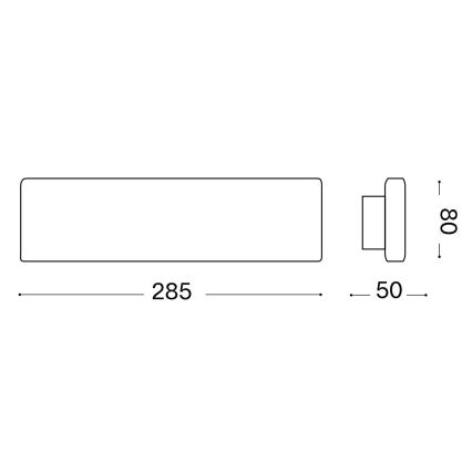 Ideal Lux - LED Nástěnné svítidlo DESK LED/12,5W/230V CRI 90 bílá
