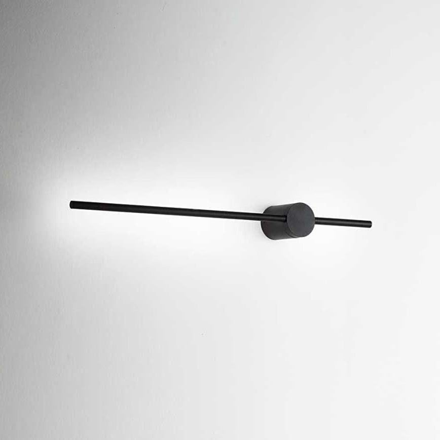 Ideal Lux - LED Nástěnné svítidlo ESSENCE LED/12W/230V 4000K 70 cm CRI 90 černá