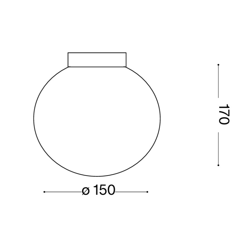 Ideal Lux - LED Nástěnné svítidlo MAPA 1xG9/3W/230V pr. 15 cm bílá