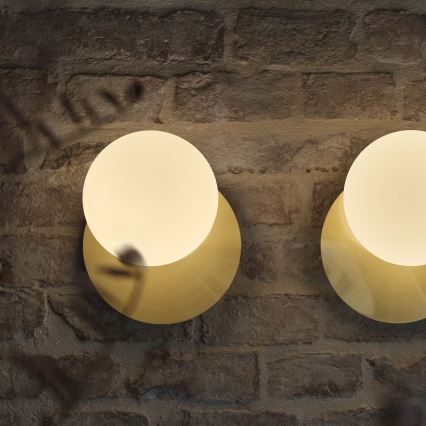 Ideal Lux - LED Nástěnné svítidlo NINFEA 1xGX53/9W/230V zlatá