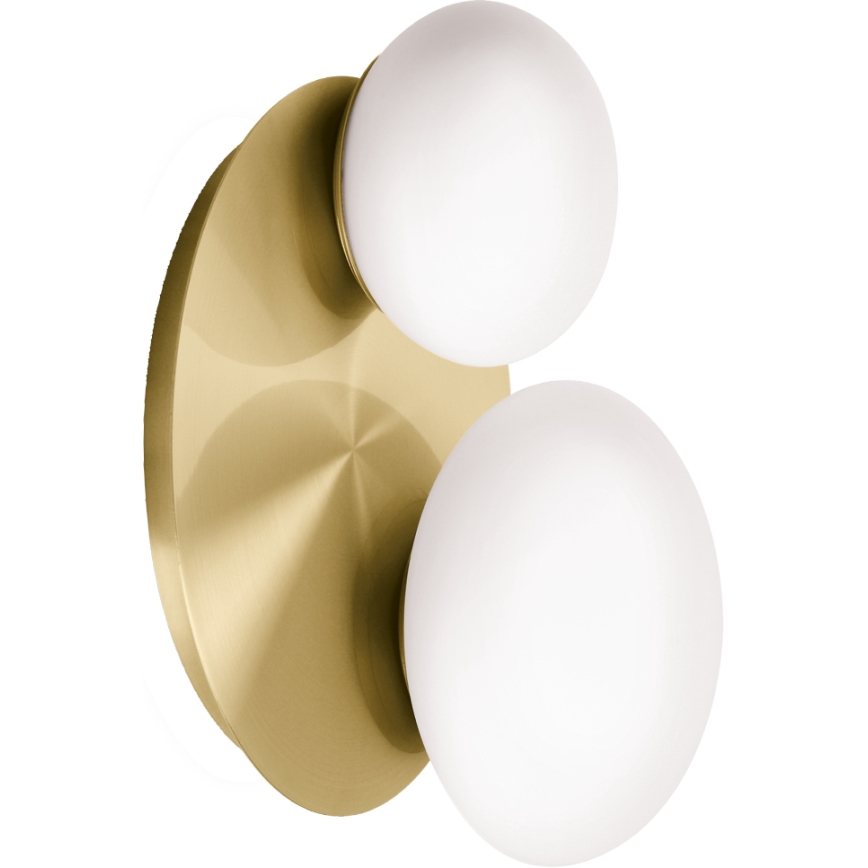 Ideal Lux - LED Nástěnné svítidlo NINFEA 2xG9/3W/230V zlatá