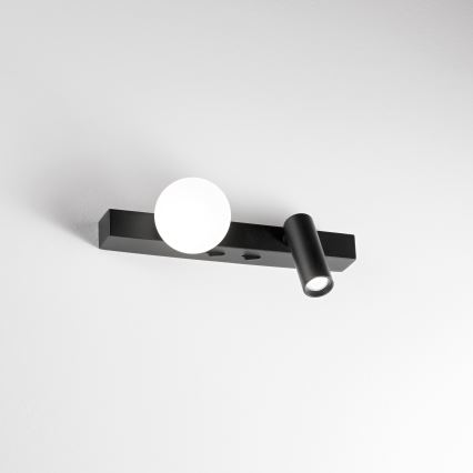 Ideal Lux - LED Nástěnné svítidlo PING PONG 2xLED/3W/230V CRI 90 černá