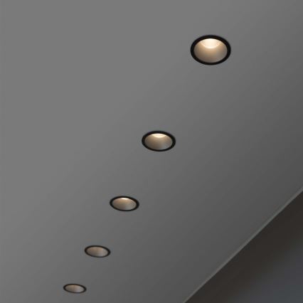 Ideal Lux - LED Podhledové svítidlo GAME TRIM LED/11W/230V 3000K CRI 90 pr. 8,5 cm IP40 zlatá/černá