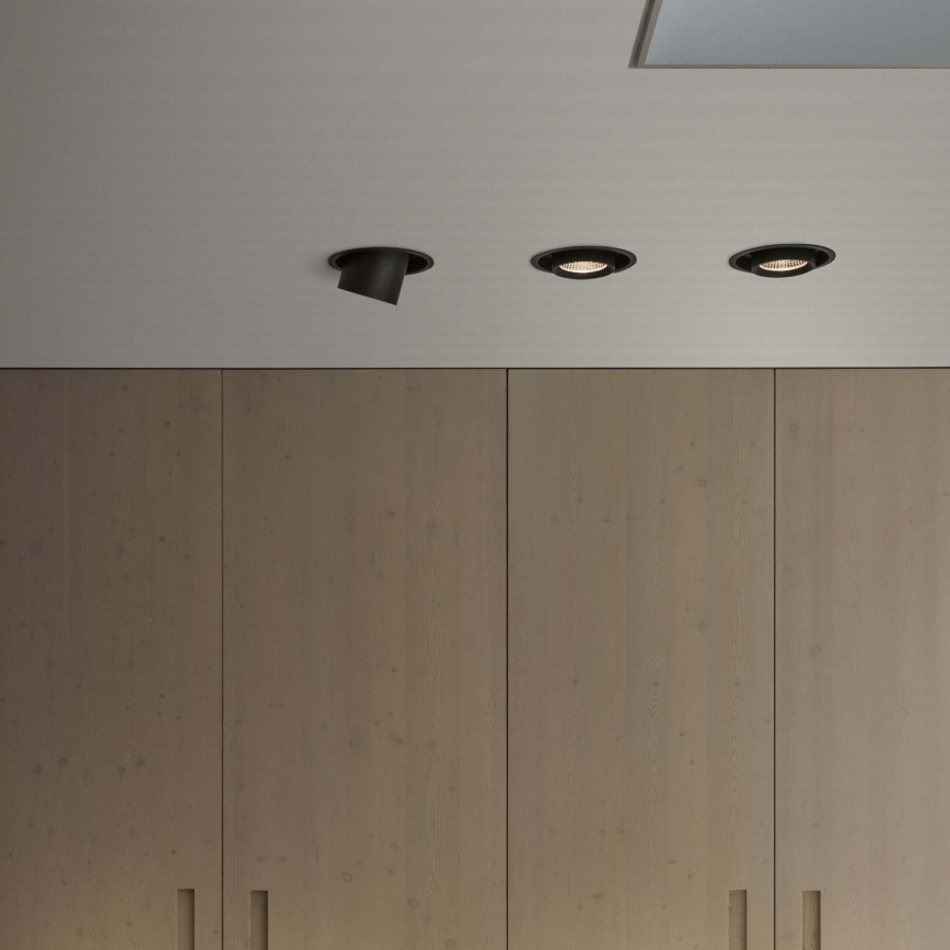 Ideal Lux - LED Podhledové bodové svítidlo NOVA LED/12W/230V 4000K CRI 90 pr. 10 cm černá