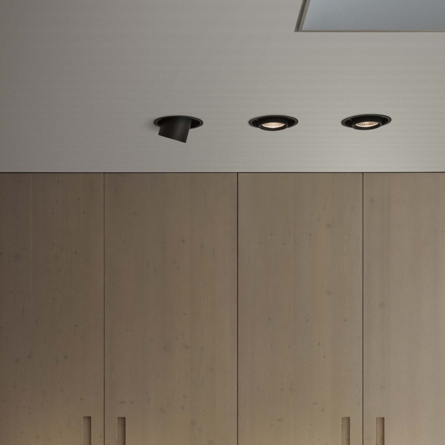 Ideal Lux - LED Podhledové bodové svítidlo NOVA LED/6W/230V 3000K CRI 90 pr. 6,8 cm černá