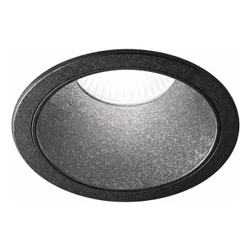 Ideal Lux - LED Podhledové svítidlo GAME TRIM LED/11W/230V 3000K CRI 90 pr. 8,5 cm IP40 černá