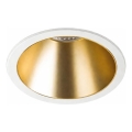 Ideal Lux - LED Podhledové svítidlo GAME TRIM LED/11W/230V 3000K CRI 90 pr. 8,5 cm IP40 zlatá/bílá