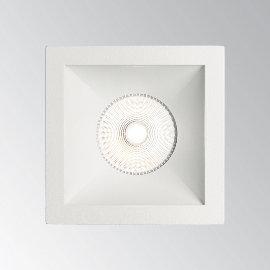Ideal Lux - LED Podhledové svítidlo GAME TRIM LED/11W/230V 3000K CRI 90 8,4x8,4 cm IP40 bílá