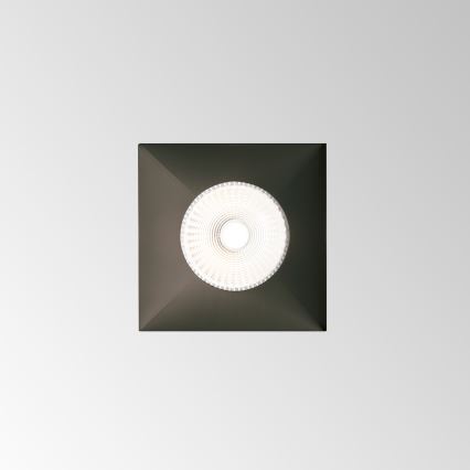 Ideal Lux - LED Podhledové svítidlo GAME TRIM LED/11W/230V 3000K CRI 90 8,4x8,4 cm IP40 černá