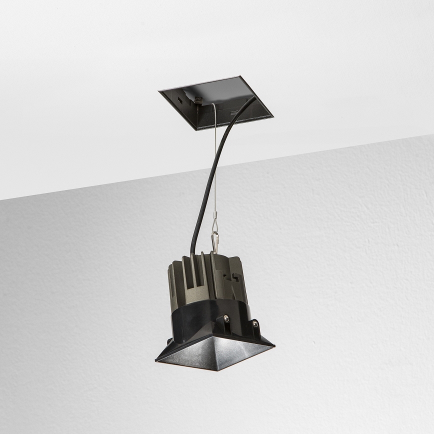 Ideal Lux - LED Podhledové svítidlo GAME TRIM LED/11W/230V 3000K CRI 90 8,4x8,4 cm IP40 černá