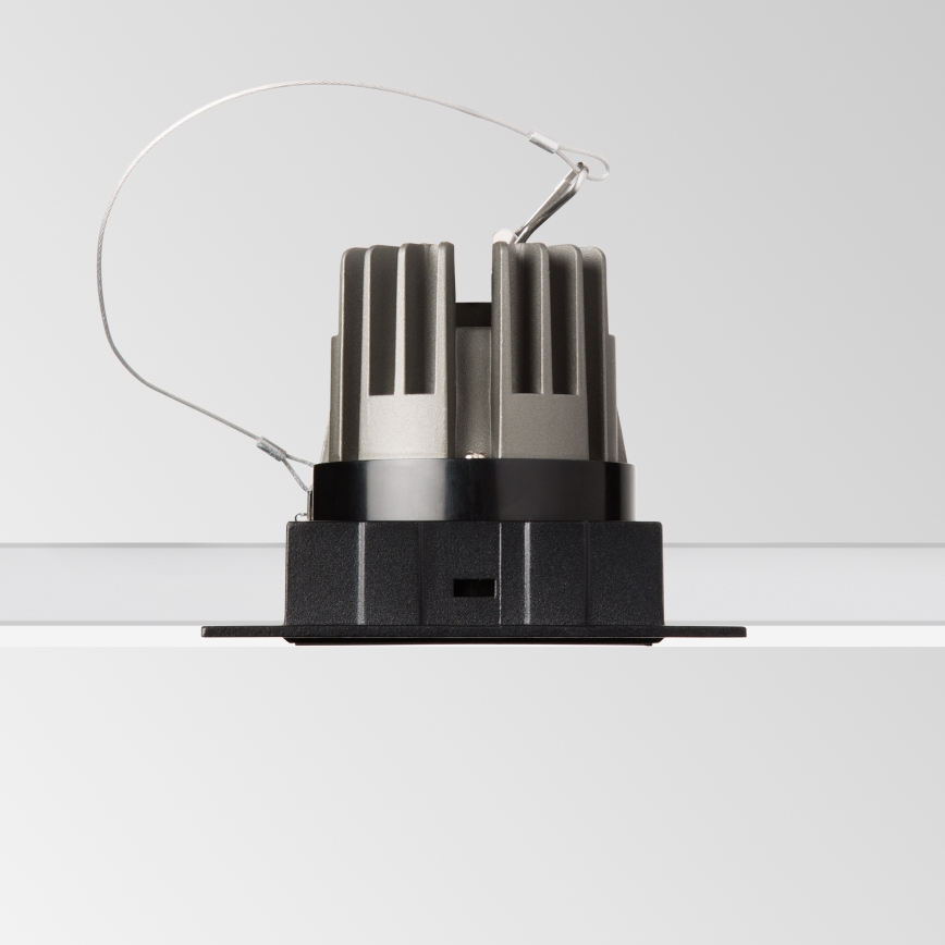 Ideal Lux - LED Podhledové svítidlo GAME TRIM LED/11W/230V 3000K CRI 90 8,4x8,4 cm IP40 černá