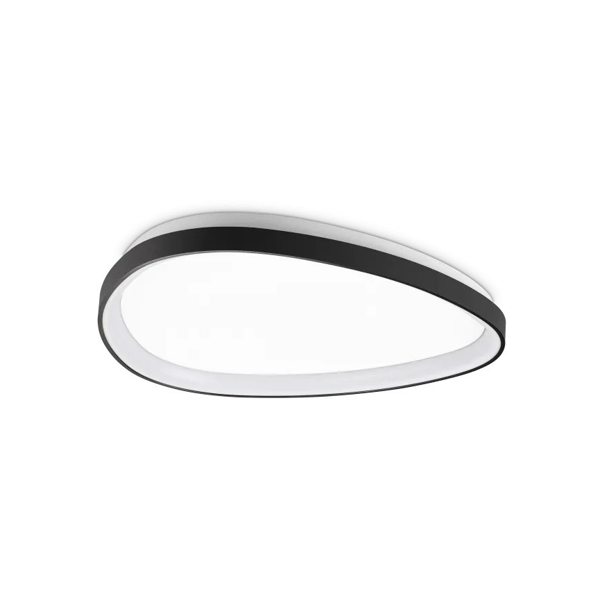 Ideal Lux - LED Stmívatelné stropní svítidlo GEMINI LED/28W/230V pr. 61 cm CRI 90 černá