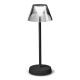 Ideal Lux - LED Stmívatelná dotyková lampa LOLITA LED/2,8W/5V IP54 černá
