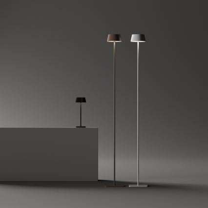 Ideal Lux - LED Stmívatelná dotyková venkovní lampa PURE LED/1,5W/3,7V 2200 mAh CRI 90 IP54 černá