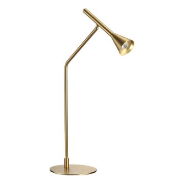 Ideal Lux - LED Stmívatelná dotyková stolní lampa DIESIS LED/6,5W/230V CRI 90 zlatá