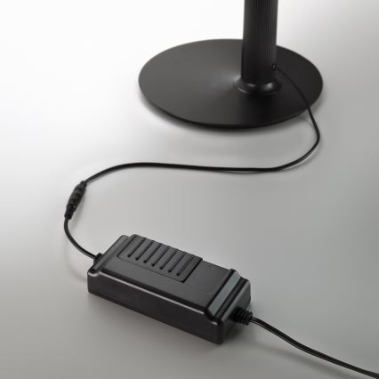 Ideal Lux - LED Stmívatelná stojací lampa DORICA LED/50W/230V CRI 90 antracit