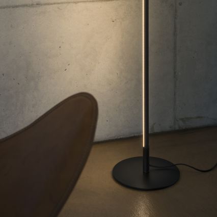 Ideal Lux - LED Stmívatelná stojací lampa YOKO LED/16W/230V CRI 90 černá